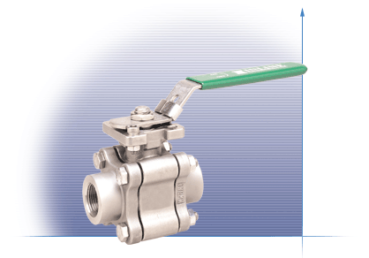 384 Ball Valve: 3-Piece Alloy-C Standard and Full Port