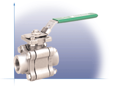 384 Ball Valve: 3-Piece Alloy-C Standard and Full Port